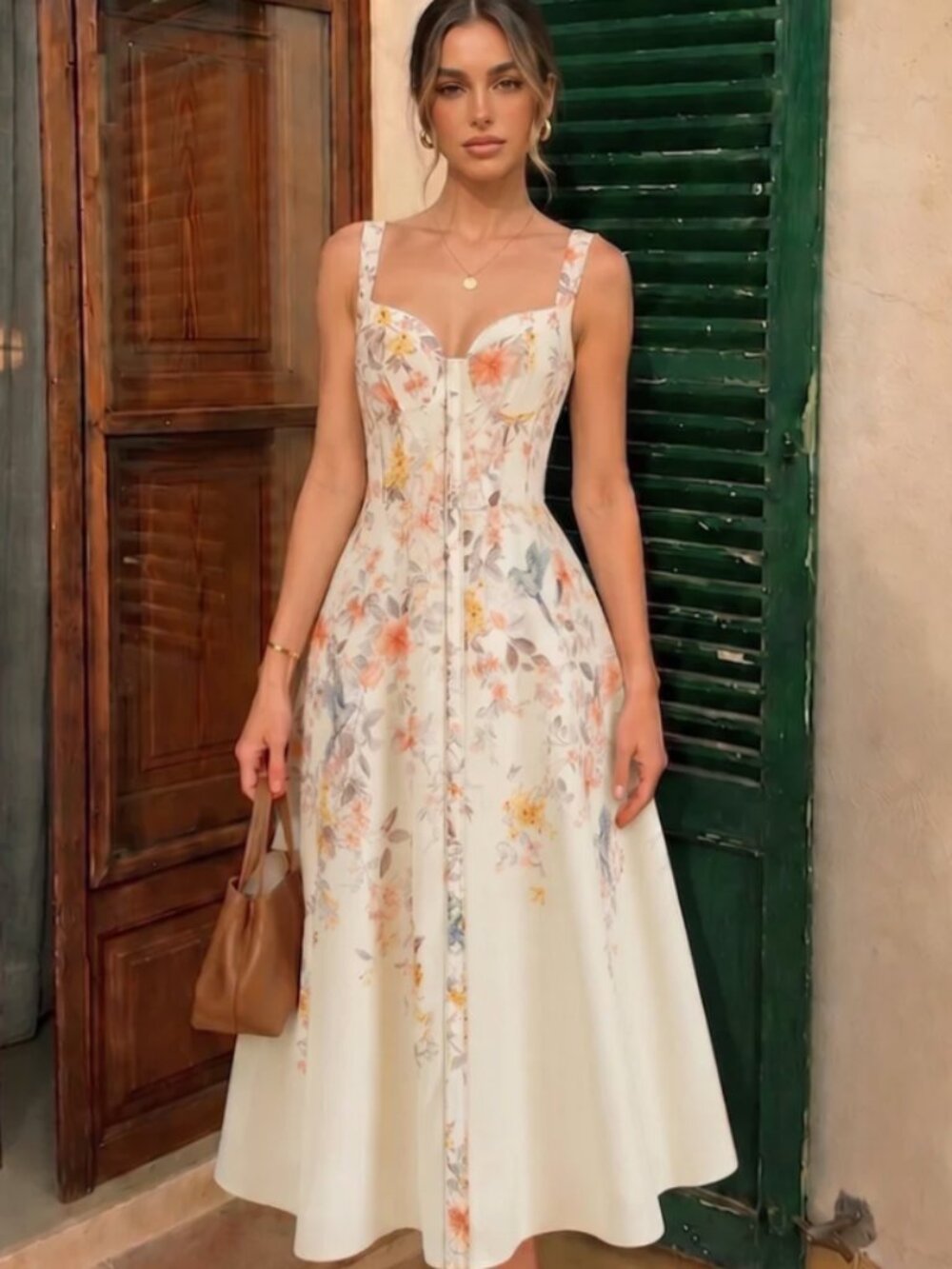 Commense Floral Dress
